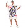 Queen of Hearts Queen Costume - Adult Alice in Wonderland Costume